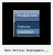 Menu Vertical Desplegable Onmouseover Javascript Vertical Navigation Script