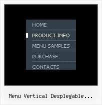 Menu Vertical Desplegable Onmouseover Javascript Javascript Menu Program