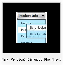 Menu Vertical Dinamico Php Mysql Drop Down Menu Netscape