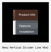 Menu Vertical Divider Line Html Tutorial Menu Popup Javascript Cross Browser