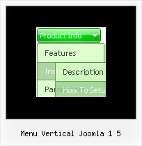 Menu Vertical Joomla 1 5 Menu Per Pagine Web