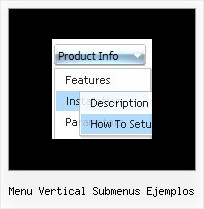 Menu Vertical Submenus Ejemplos Javascript List Menu