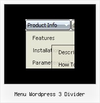 Menu Wordpress 3 Divider Netscape Dhtml Menu