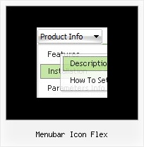 Menubar Icon Flex Css Examples Navigation Bars