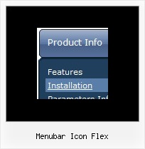 Menubar Icon Flex Web Sample Buttons