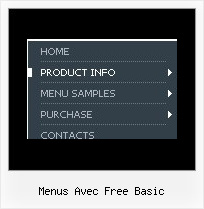 Menus Avec Free Basic Pull Down Menu Maker