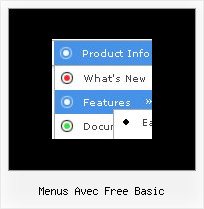 Menus Avec Free Basic Html Pop Up