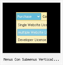 Menus Con Submenus Vertical Gratis Html Javascript Examples Menu Bar
