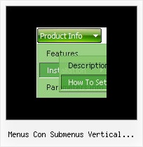 Menus Con Submenus Vertical Gratis Html Java Menus Dropdown