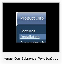 Menus Con Submenus Vertical Gratis Html Navigation Bar Website Script