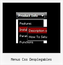 Menus Css Desplegables Html Javascript Rollover Drop Down