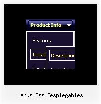 Menus Css Desplegables Simple Dhtml Rollover Menu