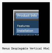 Menus Desplegable Vertical Html Roll Down Menus Html