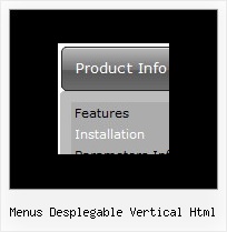 Menus Desplegable Vertical Html Menu En Java Script