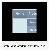 Menus Desplegable Vertical Html Dhtml Menu With Images