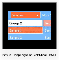 Menus Desplegable Vertical Html Submenus In A Pull Down Menu Html