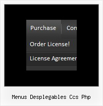 Menus Desplegables Ccs Php Sample Code Menu