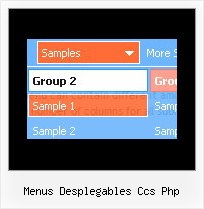 Menus Desplegables Ccs Php Dynamic Tabs Javascript