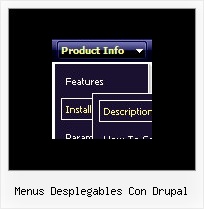 Menus Desplegables Con Drupal Menu Program Javascript