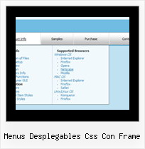 Menus Desplegables Css Con Frame Vertical Menu And Submenu Javascript Code