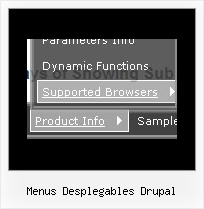 Menus Desplegables Drupal Javascript Menu Desplegable Dhtml