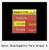 Menus Desplegables Para Drupal 6 Menu Contextuel En Javascript