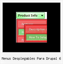 Menus Desplegables Para Drupal 6 Make Flat Menu