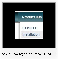Menus Desplegables Para Drupal 6 Horizontal Layers Menu