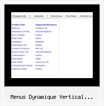 Menus Dynamique Vertical Javascript Flyout Menus Html
