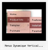 Menus Dynamique Vertical Javascript Vertical Slide Menu Javascript