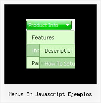 Menus En Javascript Ejemplos Vertical Menu Onmouseover Code