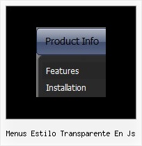 Menus Estilo Transparente En Js Sliding Vertical Menu