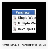 Menus Estilo Transparente En Js Html Javascript Expanding