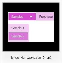 Menus Horizontais Dhtml Creating Menu Bar Javascript