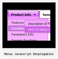 Menus Javascript Desplegables Popup Dhtml Menu