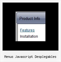 Menus Javascript Desplegables Css Menu Drop Down Vertical