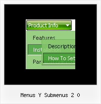 Menus Y Submenus 2 0 Dynamic Menus