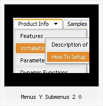 Menus Y Submenus 2 0 Menus En Javascript
