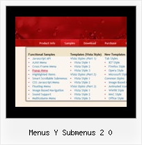 Menus Y Submenus 2 0 Tab Html Sample