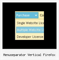 Menuseparator Vertical Firefox Vertical Submenu Html
