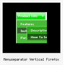 Menuseparator Vertical Firefox Dynamic Dropdown Javascript