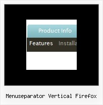 Menuseparator Vertical Firefox Slidingmenu Example Code