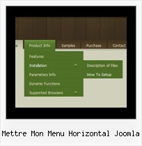 Mettre Mon Menu Horizontal Joomla Simple Menu Script