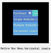 Mettre Mon Menu Horizontal Joomla Drop Down Web Menu