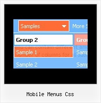 Mobile Menus Css Drag And Drop Menu Dhtml