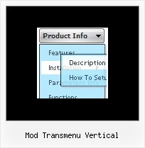 Mod Transmenu Vertical Drop Down Menu Rollover