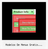 Modelos De Menus Gratis Desplegables Html Tutorial Submenu