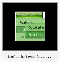 Modelos De Menus Gratis Desplegables Html Tab Examples