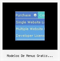 Modelos De Menus Gratis Desplegables Javascript On Mouse Over Drop Down Menu