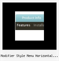 Modifier Style Menu Horizontal Joomla Example Of Cascading Popup Menus